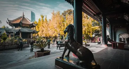 Interior Scenery, Qingyang Palace