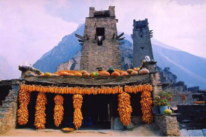 House Building, Taoping Qiang Minority Village