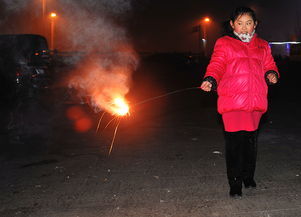 Setting off Firecrackers，Chinese New Year Firecrackers