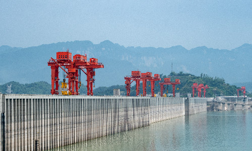 Three Gorges Dam Site