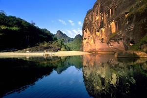 Nine-bend Creek, Wuyi Mountain Scenic Area