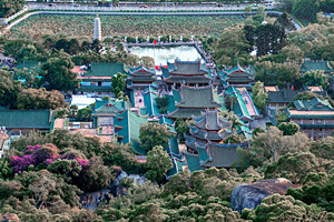 The Overall View,the Nanputuo Temple