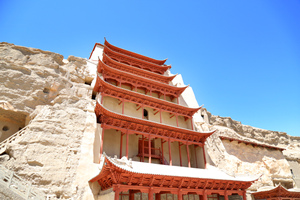 Nine Storey Building, Mogao Grottoes