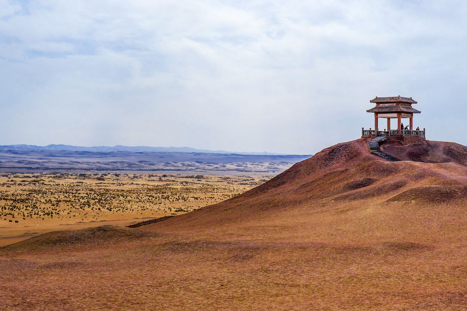 Desert Scenery in Yangguan Pass, Yangguan Pass