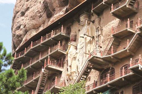 Cave No.5，Maiji Mountain Grottoes