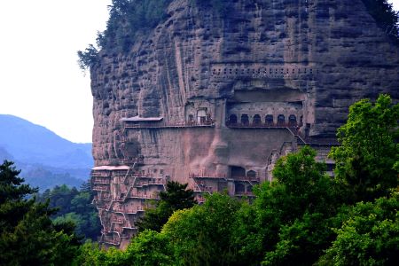 Maiji Mountain Grottoes,Maiji Mountain Grottoes