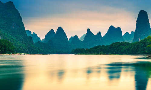 Li river cruise, Guilin