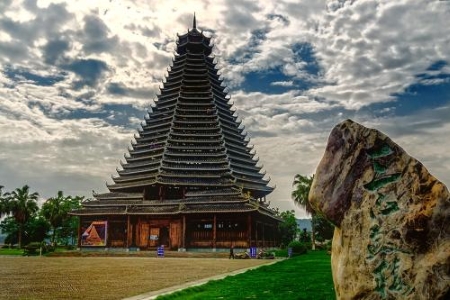 Sanjiang Drum Tower，Sanjiang Drum Tower