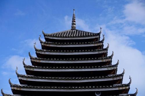Top of the Tower，Sanjiang Drum Tower
