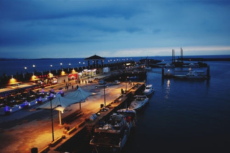 Night Scene，Fisherman’s Wharf