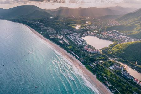 The Aerial View，Yalong Bay