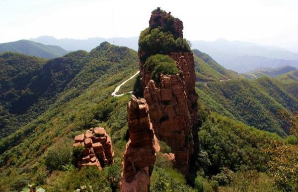 Nine-girl Peak,Zhangshiyan Scenis Area