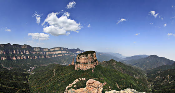 The Overall View,Zhangshiyan Scenis Area