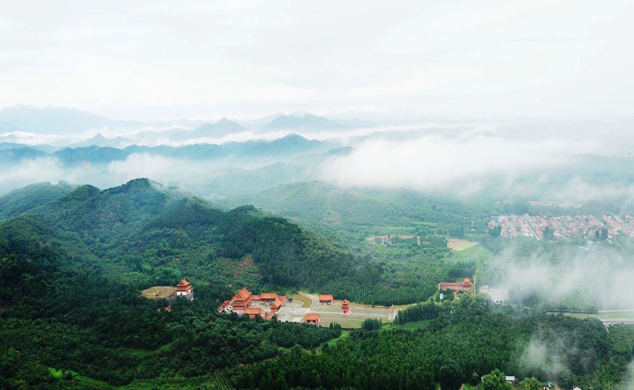The Aerial View，Eastern Qing Tombs