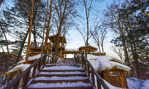 Bangchui Hill Sightseeing Plank Road