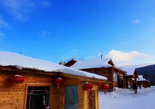 Yaxue Post House Scenic Spot，China Snow Town