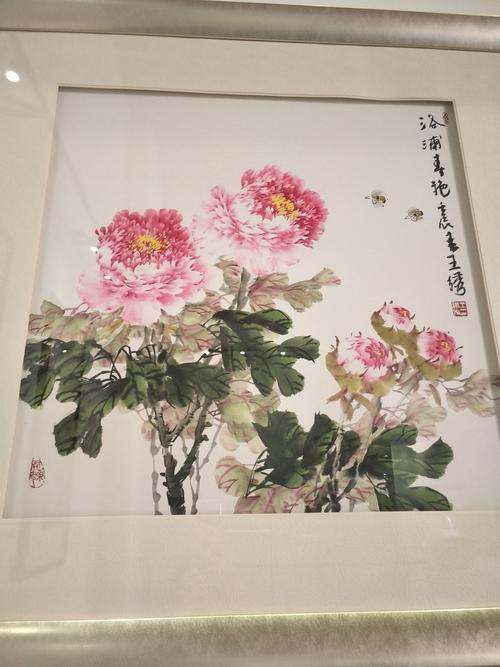 Peony Painting，Luoyang Museum