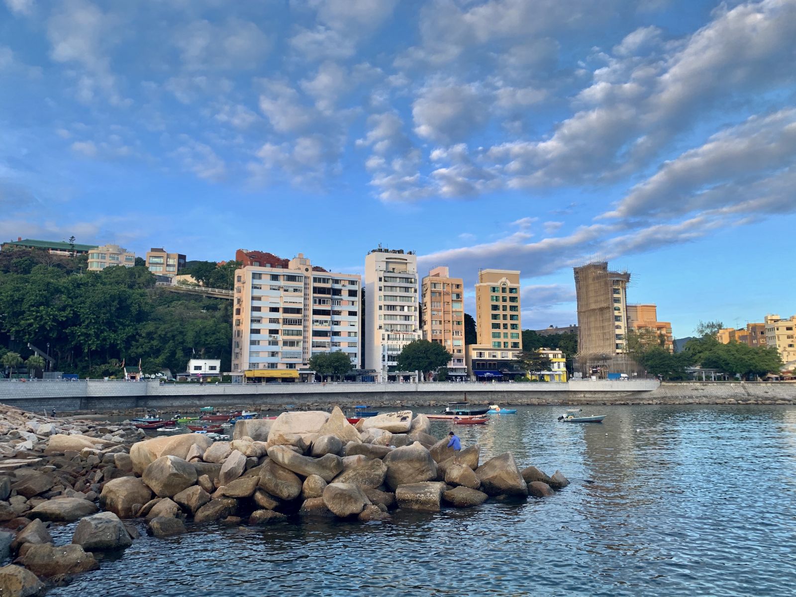 Stanley Town Coastal Scenery，Hong Kong