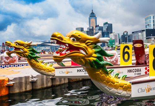 Dragon Boat Races，Victoria Harbour