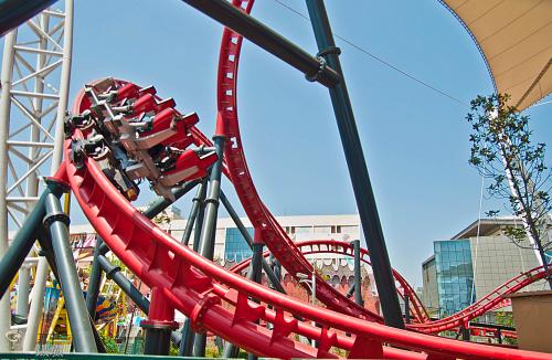 Roller Coaster，Wuhan Happy Valley