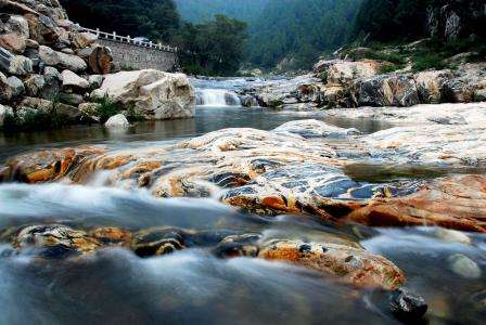 Cai Shi Stream,Mount Taishan