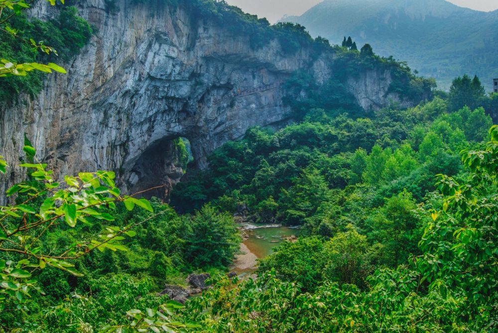 Scenery in Tianmen Cave，Tianmen Cave