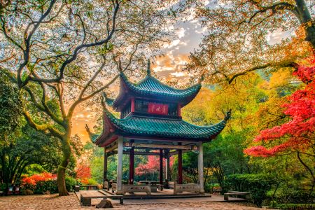 Aiwan Pavilion,Mount Yuelu