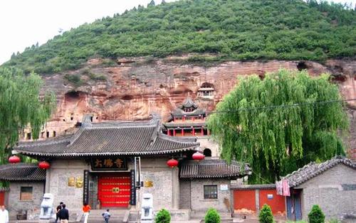 The Main Entrance，Bin County Cave Temple