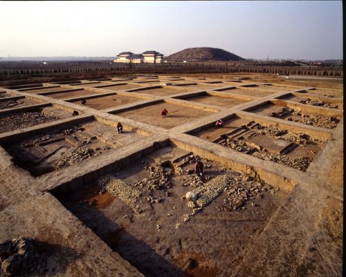 The Ancestral Temple Site, Yangling Mausoleum of Han Dynasty