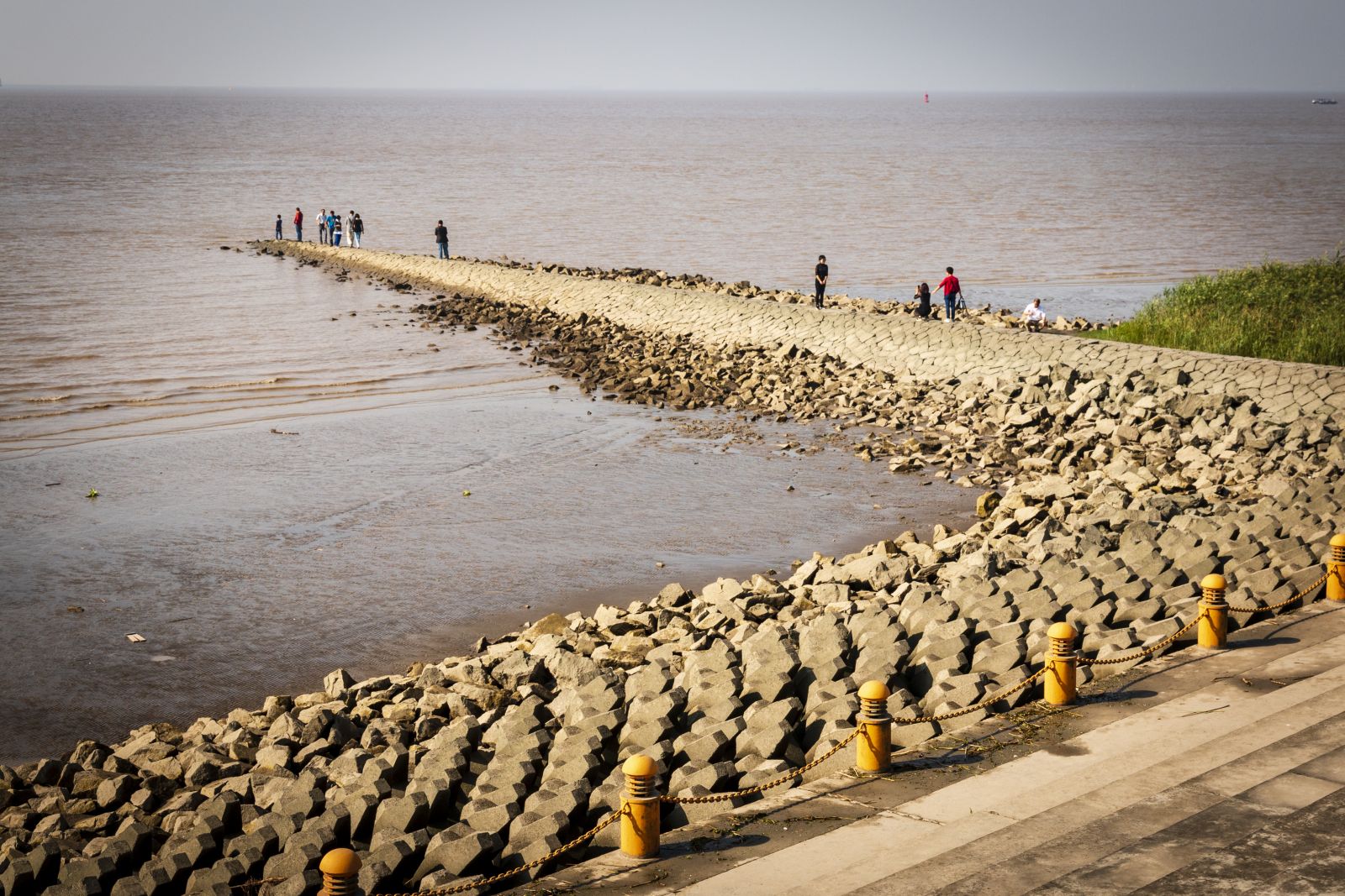 Dyke-dam in Chongming Island，Chongming Island