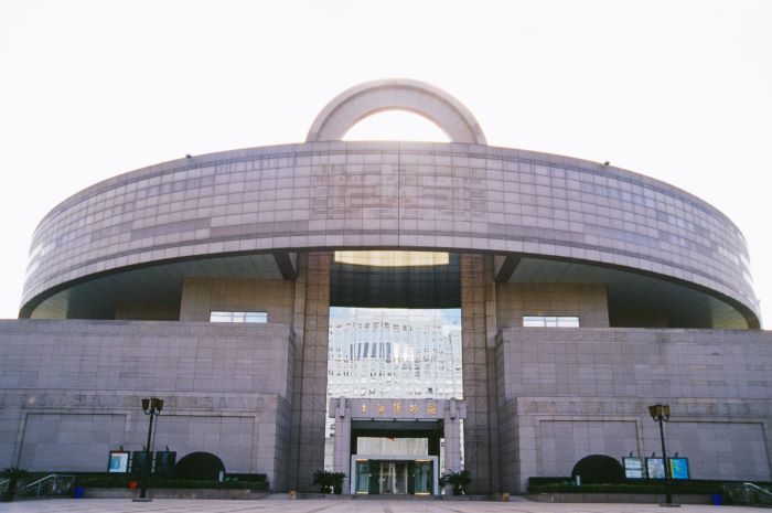 The Main Entrance,Shanghai Museum