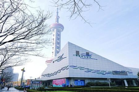 The Main Entrance，Shanghai Ocean Aquarium