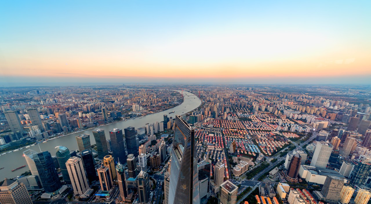 Shanghai Tower Sightseeing Hall City Scenery, Shanghai Tower