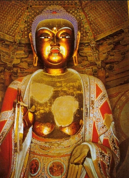 Buddhist Statue，Yingxian Wooden Pagoda