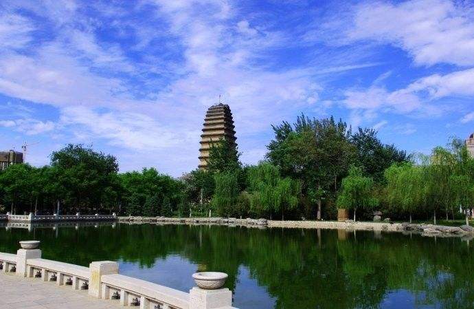 The Pagoda, The Small Wild Goose Pagoda