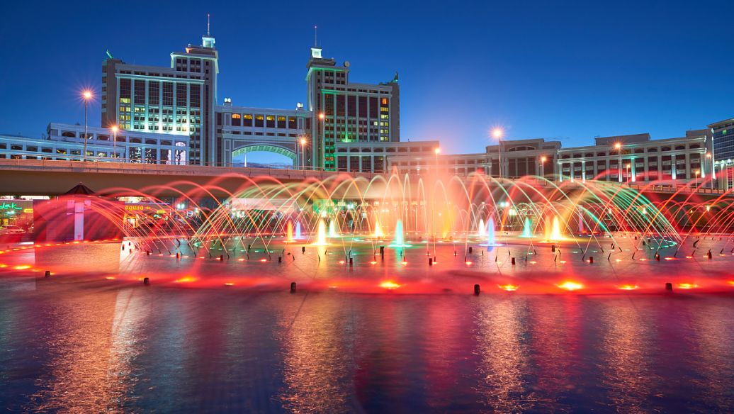 Square Fountain，Tianfu Square 