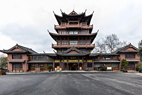 Luoxuan Temple From the Ming Dynasty，Lizhuang Ancient Town