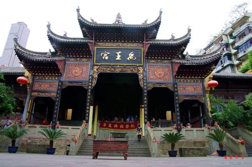 Yuwang Pavilion，Lizhuang Ancient Town