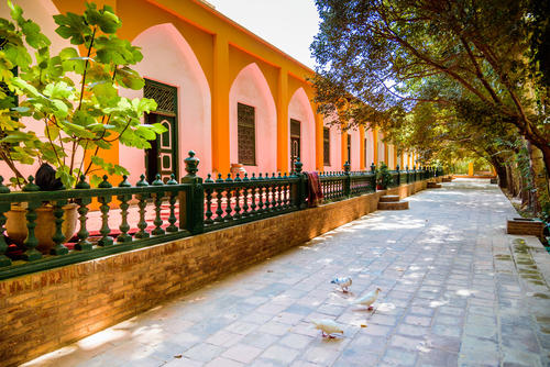 The Large Mosque Courtyard,Id Kah Mosque