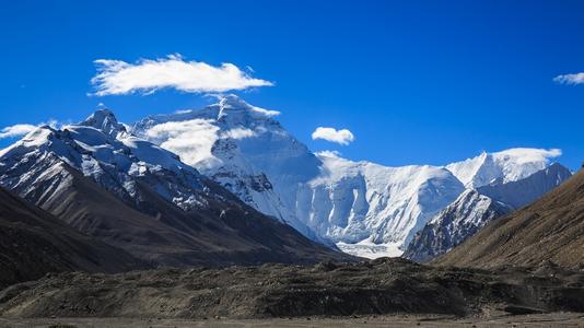 The Mount Qomolangma,The Rongbuk Monastery