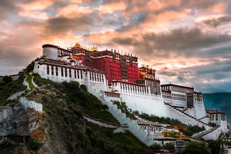 The Night Scene，The Potala Palace