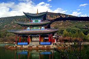 The Deyue Pavilion, Black Dragon Pool Park