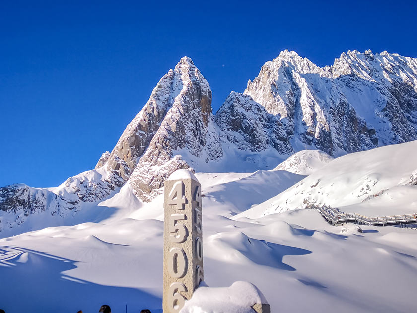 An Altitude of 4506 Meters，Jade Dragon Snow Mountain