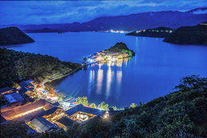 The Night View,Lugu Lake