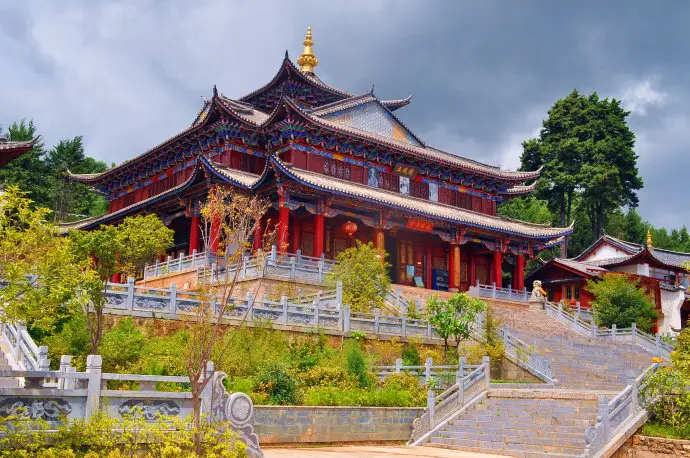 Main Hall,Yufeng Temple