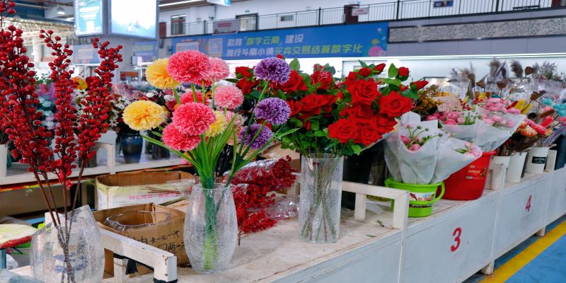 Discounter，Kunming Dounan Flower Market