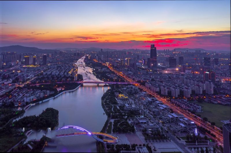 Scenery Along the Canal,The Hangzhou Grand Canal