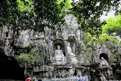 The Large Stone Sculptures,Feilai Peak 