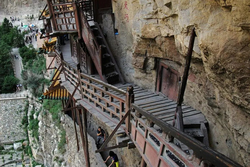 Ponte Changxian del Tempio Sospeso Datong