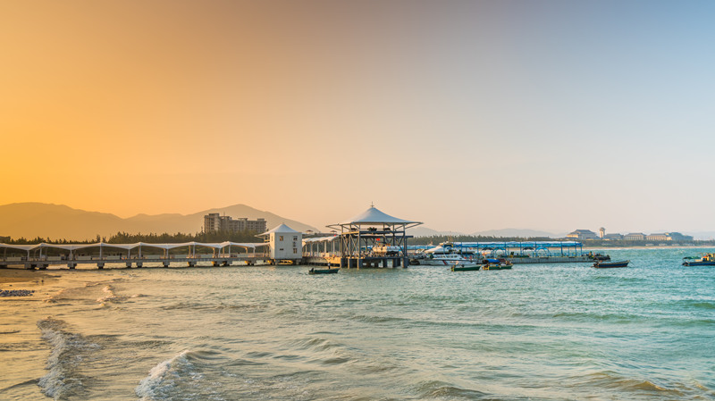 Panorama dell'Isola Wuzhizhou